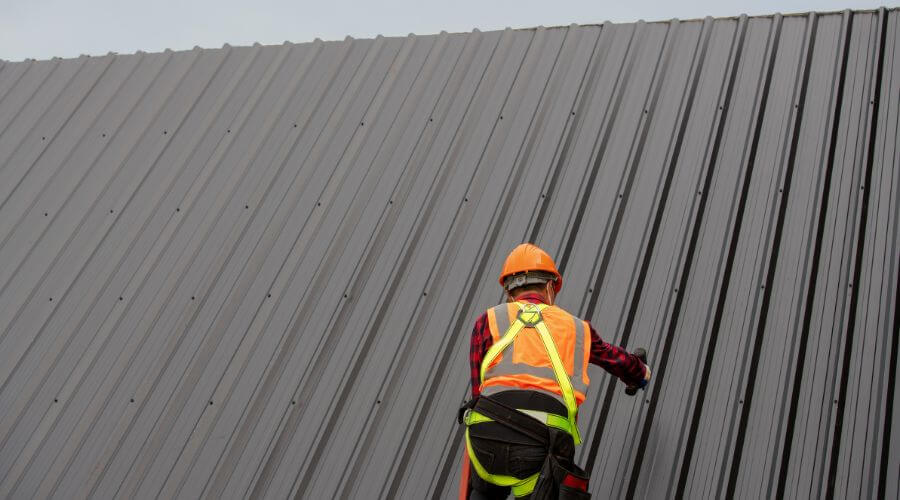Professional metal roof installation services in Denison, TX